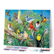 Cargar imagen en el visor de la galería, Punto De Cruz Diamante - Punto De Cruz Diamante - Tropical De Las Aves - Figuredart - Mascotas Punto De Cruz Diamante Animales Pájaros