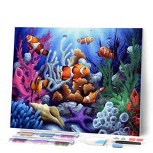 Cargar imagen en el visor de la galería, Punto De Cruz Diamante - Punto De Cruz Diamante - Pescados Del Payaso - Figuredart - Mascotas Peces Punto De Cruz Diamante Animales
