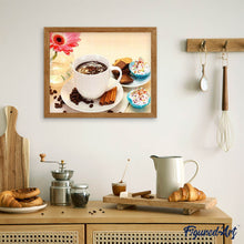 Cargar imagen en el visor de la galería, Punto De Cruz Diamante - Punto De Cruz Diamante - Mi Niñez Café - Figuredart - Cocina Punto De Cruz Diamante Cocina