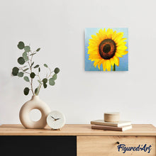 Cargar imagen en el visor de la galería, Punto De Cruz Diamante - Punto De Cruz Diamante - Girasol 2 - Figuredart - Flores Punto De Cruz Diamante Flores