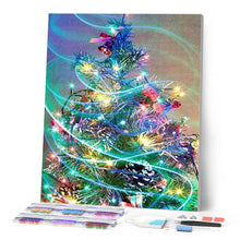 Cargar imagen en el visor de la galería, Punto De Cruz Diamante - Punto De Cruz Diamante - Árbol De Navidad - Figuredart - Navidad Punto De Cruz Diamante Religión