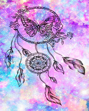 Cargar imagen en el visor de la galería, Diamond Painting - Collar y mariposa