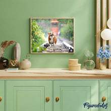 Cargar imagen en el visor de la galería, Diamond Painting - Perra de ferrocarril