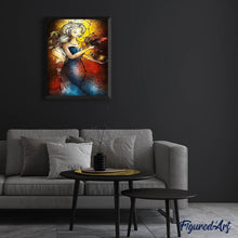 Cargar imagen en el visor de la galería, Punto De Cruz Diamante - Punto De Cruz Diamante - Mujeres - Figuredart - Punto De Cruz Diamante Romanticismo Romántico