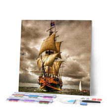 Cargar imagen en el visor de la galería, Punto De Cruz Diamante - Punto De Cruz Diamante - Barco - Figuredart - Punto De Cruz Diamante Barcos