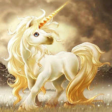 Cargar imagen en el visor de la galería, Punto De Cruz Diamante - Punto De Cruz Diamante - Unicornio Blanco - Figuredart - Mascotas Punto De Cruz Diamante Animales Unicornios