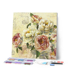 Cargar imagen en el visor de la galería, Punto De Cruz Diamante - Punto De Cruz Diamante - Ramo De Edad - Figuredart - Flores Punto De Cruz Diamante Flores