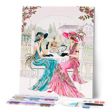 Cargar imagen en el visor de la galería, Diamond Painting - Mujeres alrededor del té