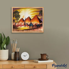 Cargar imagen en el visor de la galería, Diamond Painting - Las pirámides