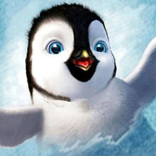 Cargar imagen en el visor de la galería, Punto De Cruz Diamante - Punto De Cruz Diamante - Pingüino Del Bebé - Figuredart - Mascotas Punto De Cruz Diamante Animales