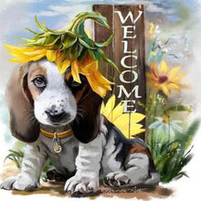 Cargar imagen en el visor de la galería, Punto De Cruz Diamante - Punto De Cruz Diamante - Girasol - Figuredart - Mascotas Punto De Cruz Diamante Animales