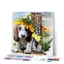 Cargar imagen en el visor de la galería, Punto De Cruz Diamante - Punto De Cruz Diamante - Girasol - Figuredart - Mascotas Punto De Cruz Diamante Animales