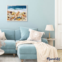Cargar imagen en el visor de la galería, Punto De Cruz Diamante - Punto De Cruz Diamante - Playa Y Mariscos - Figuredart - Mascotas Paisajes Punto De Cruz Diamante Animales Punto De