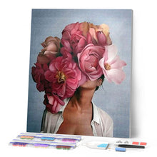 Cargar imagen en el visor de la galería, Diamond Painting - Mujer Flor