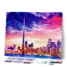 Cargar imagen en el visor de la galería, Diamond Painting - Panorama de una gran ciudad