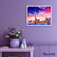 Cargar imagen en el visor de la galería, Diamond Painting - Panorama de una gran ciudad