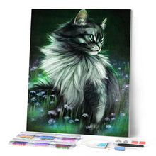 Cargar imagen en el visor de la galería, Punto De Cruz Diamante - Punto De Cruz Diamante - Gato Bonito - Figuredart - Gatos Mascotas Punto De Cruz Diamante Animales