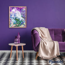 Cargar imagen en el visor de la galería, Diamond Painting - Paisaje de unicornio y hada