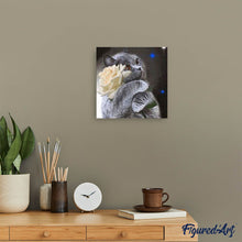 Cargar imagen en el visor de la galería, Punto De Cruz Diamante - Punto De Cruz Diamante - Gato Blanco Y Rosa - Figuredart - Gatos Mascotas Paisajes Punto De Cruz Diamante Animales