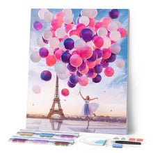 Cargar imagen en el visor de la galería, Punto De Cruz Diamante - Punto De Cruz Diamante - París Y Globos - Figuredart - Ciudad Punto De Cruz Diamante Ciudades Punto De Cruz