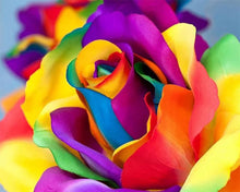 Cargar imagen en el visor de la galería, Punto De Cruz Diamante - Punto De Cruz Diamante - Tulipán Multicolor - Figuredart - Flores Punto De Cruz Diamante Flores