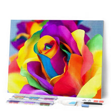 Cargar imagen en el visor de la galería, Punto De Cruz Diamante - Punto De Cruz Diamante - Tulipán Multicolor - Figuredart - Flores Punto De Cruz Diamante Flores