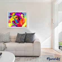 Cargar imagen en el visor de la galería, Punto De Cruz Diamante - Punto De Cruz Diamante - Tulipán Multicolor - Figuredart - Flores Punto De Cruz Diamante Flores