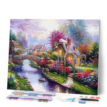 Cargar imagen en el visor de la galería, Punto De Cruz Diamante - Punto De Cruz Diamante - Río De Invierno - Figuredart - Invierno Paisajes Punto De Cruz Diamante Paisajes