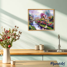 Cargar imagen en el visor de la galería, Punto De Cruz Diamante - Punto De Cruz Diamante - Río De Invierno - Figuredart - Invierno Paisajes Punto De Cruz Diamante Paisajes