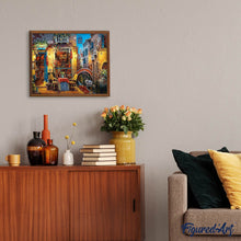 Cargar imagen en el visor de la galería, Diamond Painting - Mesa en un callejón iluminado