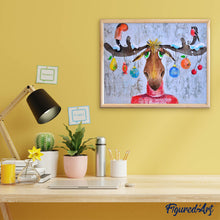 Cargar imagen en el visor de la galería, Diamond Painting - Elan y bolas de Navidad