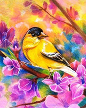 Cargar imagen en el visor de la galería, Punto De Cruz Diamante - Punto De Cruz Diamante - Pájaro Y Flores - Figuredart - Flores Mascotas Punto De Cruz Diamante Animales Punto De