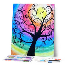 Cargar imagen en el visor de la galería, Diamond Painting - Árbol y Gradientes de Color