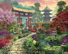 Cargar imagen en el visor de la galería, Diamond Painting - Jardín que conduce al templo