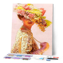 Cargar imagen en el visor de la galería, Diamond Painting - Mujer encantadora