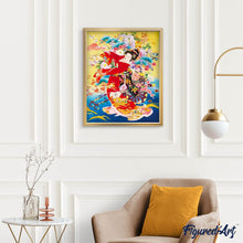Cargar imagen en el visor de la galería, Diamond Painting - Japonés en ropa tradicional
