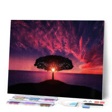 Cargar imagen en el visor de la galería, Diamond Painting - Luz del sol a través de un árbol