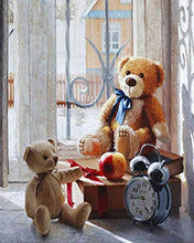 Cargar imagen en el visor de la galería, Diamond Painting - Dos osos de peluche
