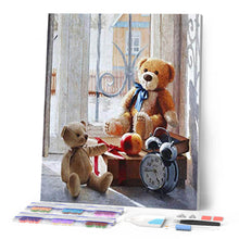 Cargar imagen en el visor de la galería, Diamond Painting - Dos osos de peluche