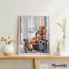 Cargar imagen en el visor de la galería, Diamond Painting - Dos osos de peluche