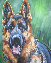 Cargar imagen en el visor de la galería, Diamond Painting - Mirada de un pastor alemán