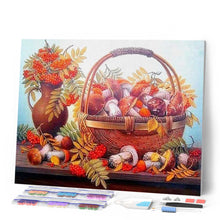 Cargar imagen en el visor de la galería, Punto De Cruz Diamante - Punto De Cruz Diamante - Cesta De Setas - Figuredart - Cocina Punto De Cruz Diamante Cocina