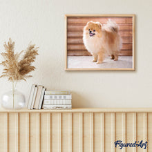 Cargar imagen en el visor de la galería, Punto De Cruz Diamante - Punto De Cruz Diamante - Pequeño Perro 2 - Figuredart - Mascotas Perros Punto De Cruz Diamante Animales