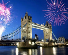 Cargar imagen en el visor de la galería, Diamond Painting - Tower Bridge en Londres