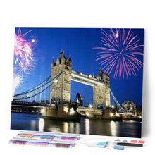 Cargar imagen en el visor de la galería, Diamond Painting - Tower Bridge en Londres