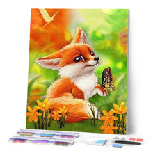 Cargar imagen en el visor de la galería, Punto De Cruz Diamante - Punto De Cruz Diamante - Mariposa - Figuredart - Mariposas Mascotas Punto De Cruz Diamante Animales Zorros