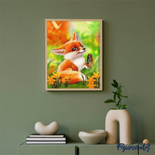 Cargar imagen en el visor de la galería, Punto De Cruz Diamante - Punto De Cruz Diamante - Mariposa - Figuredart - Mariposas Mascotas Punto De Cruz Diamante Animales Zorros