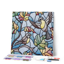 Cargar imagen en el visor de la galería, Punto De Cruz Diamante - Punto De Cruz Diamante - Mosaico Pájaros - Figuredart - Mascotas Punto De Cruz Diamante Animales Pájaros