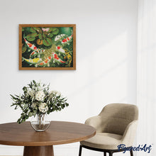 Cargar imagen en el visor de la galería, Diamond Painting - Carpas Koi y nenúfares