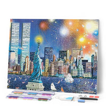 Cargar imagen en el visor de la galería, Diamond Painting - Estatua de la libertad en Nueva York